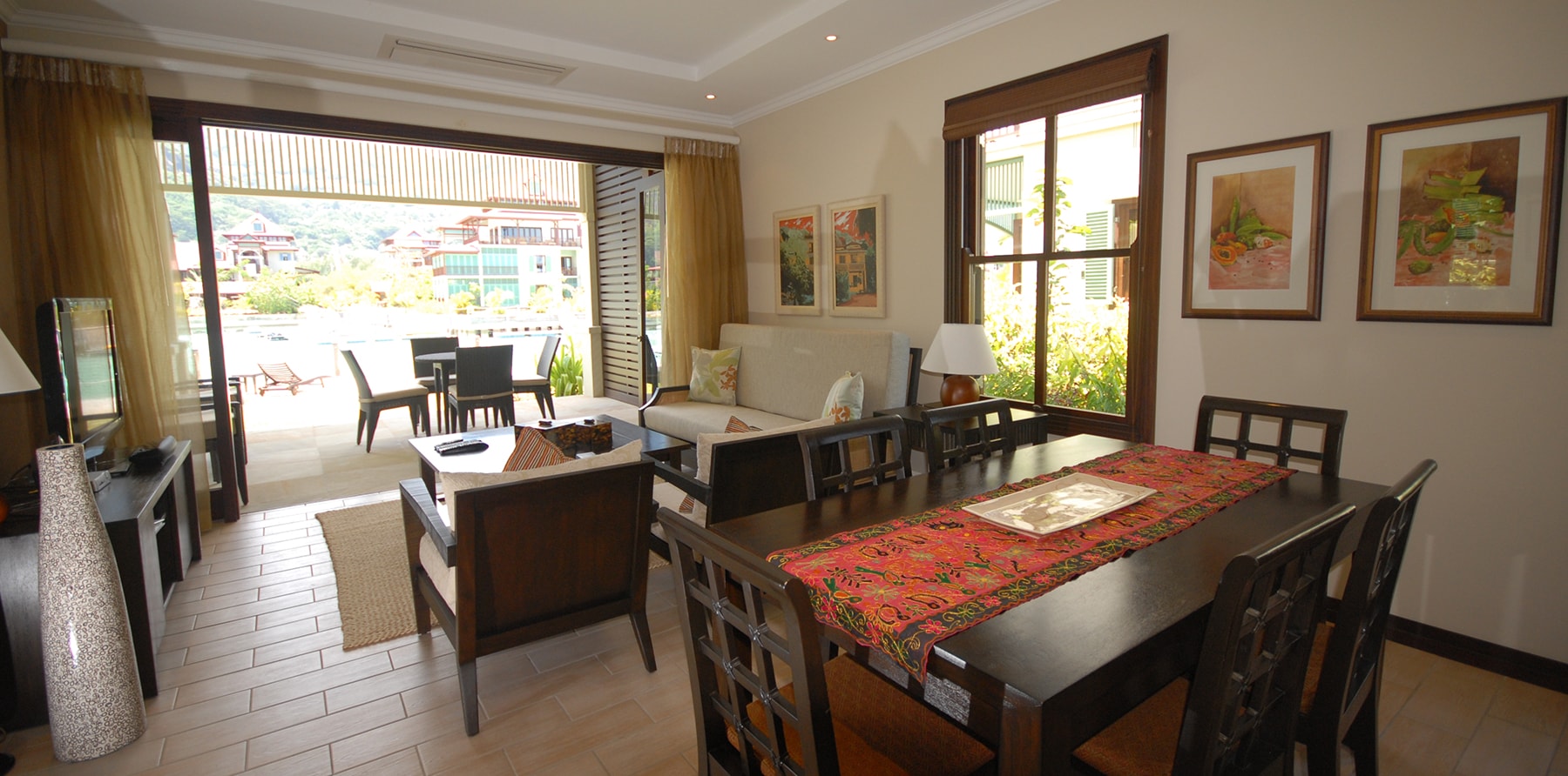 Interior view of an apartment provided by Patchouli Residences